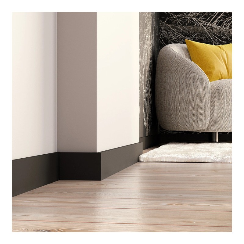 Listwa przypodłogowa Premium Floor DuroFit PF081B czarna