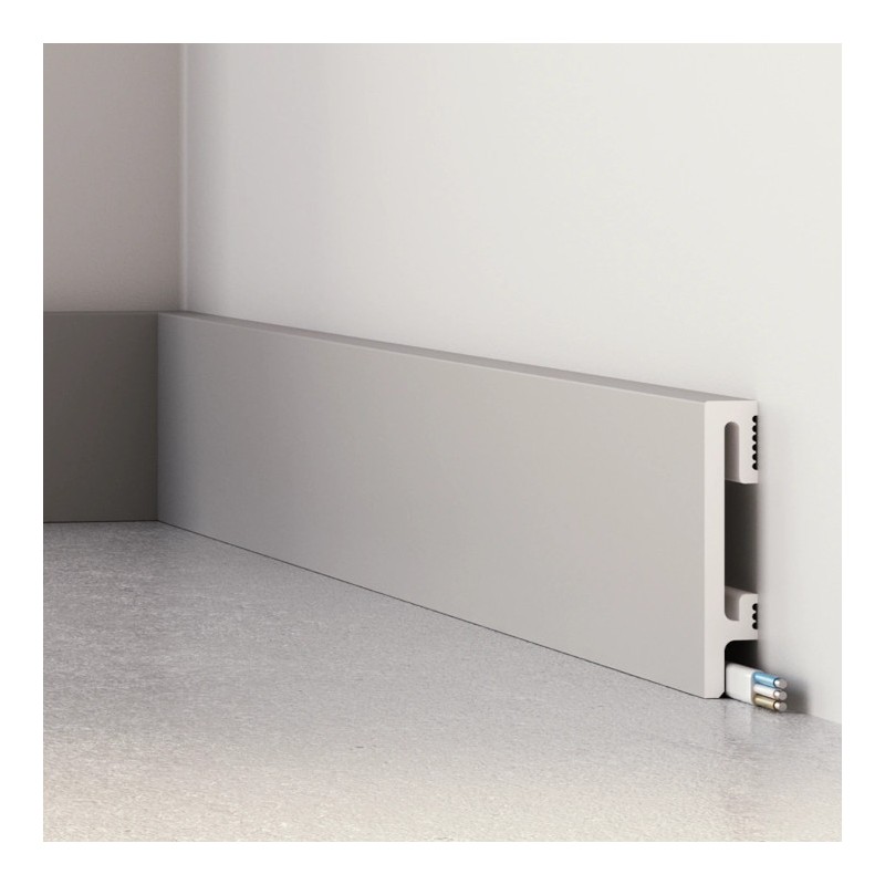 Listwa przypodłogowa Premium Floor DuroFit PF081G szara