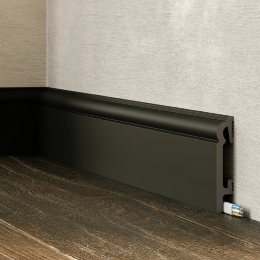 Listwa przypodłogowa Premium Floor DuroFit PF082B czarna