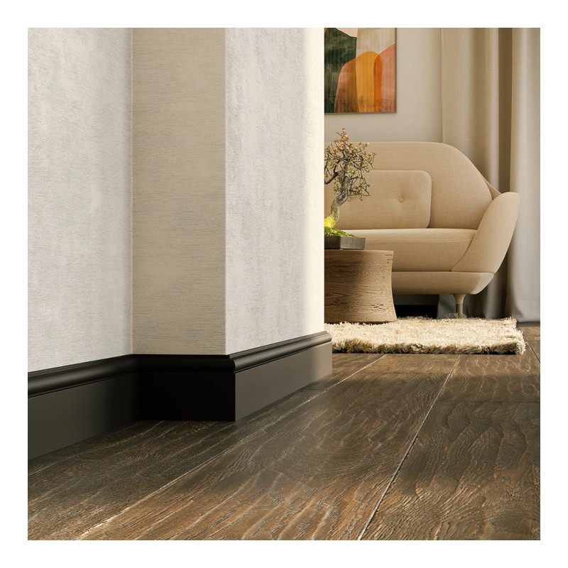 Listwa przypodłogowa Premium Floor DuroFit PF082B czarna