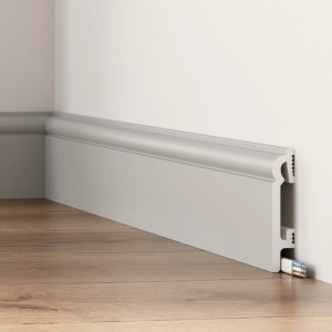 Listwa przypodłogowa Premium Floor DuroFit PF082G szara
