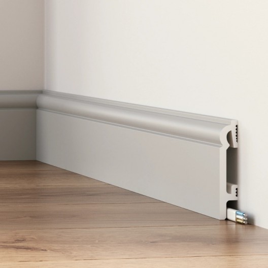 Listwa przypodłogowa Premium Floor DuroFit PF082G szara