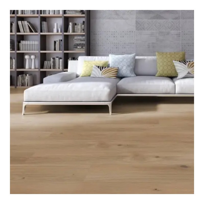 Podłoga drewniana Weitzer Parkett Plank 1400 Plus Dąb Auster Lively 78617 10.3mm