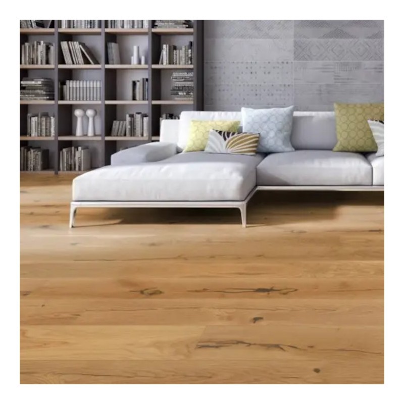 Podłoga drewniana Weitzer Parkett Plank 1400 Plus Dąb Colourful Rustic 78853 10.3mm