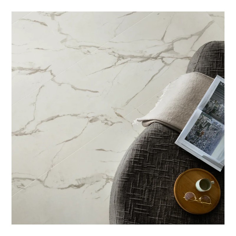 Panele winylowe Arbiton Amaron Forma Acoustic Pietra Santa White CAFA538 6.3mm
