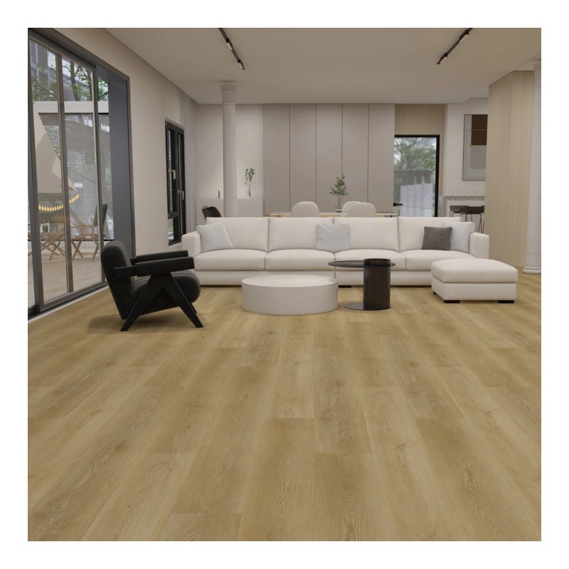 Panele winylowe AB Premium Deska szeroka z podkładem Dąb Perlini 5mm