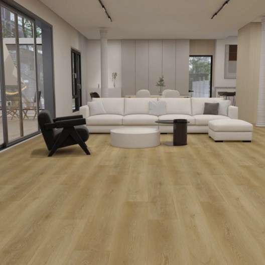 Panele winylowe AB Premium Deska szeroka z podkładem Dąb Perlini 5mm
