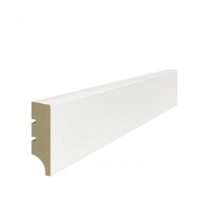 Listwa przypodłogowa Lagrus Basic R1 80mm biała