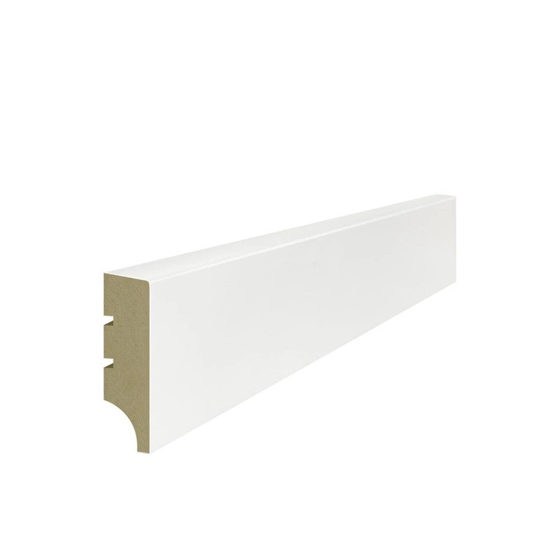 Listwa przypodłogowa Lagrus Basic R1 80mm biała