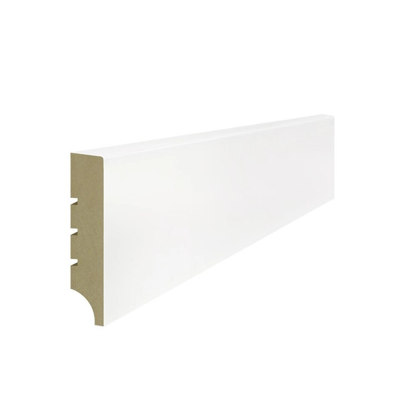 Listwa przypodłogowa Lagrus Classic R1 80mm biała