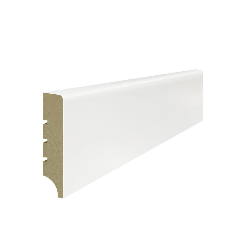 Listwa przypodłogowa Lagrus Classic R5 80mm biała