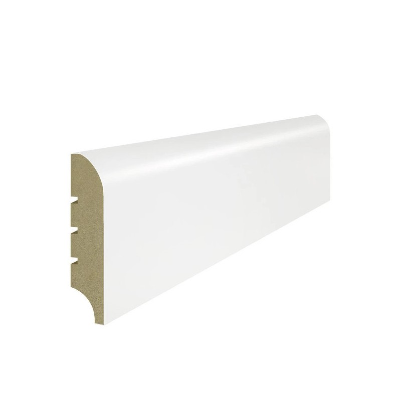 Listwa przypodłogowa Lagrus Classic R20 80mm biała