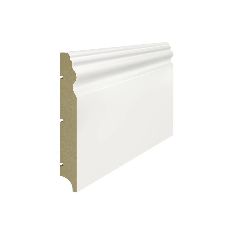 Listwa przypodłogowa Lagrus Luwr 150 150mm biała