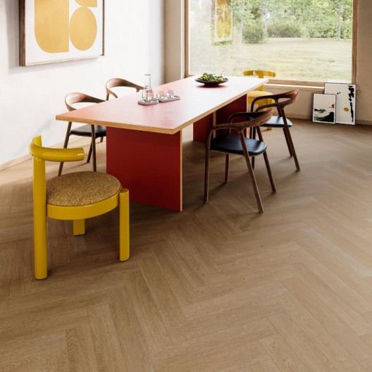Panele winylowe BerryAlloc Spirit Soul Rigid Click 55 Herringbone Dąb Aria 60002406 6mm