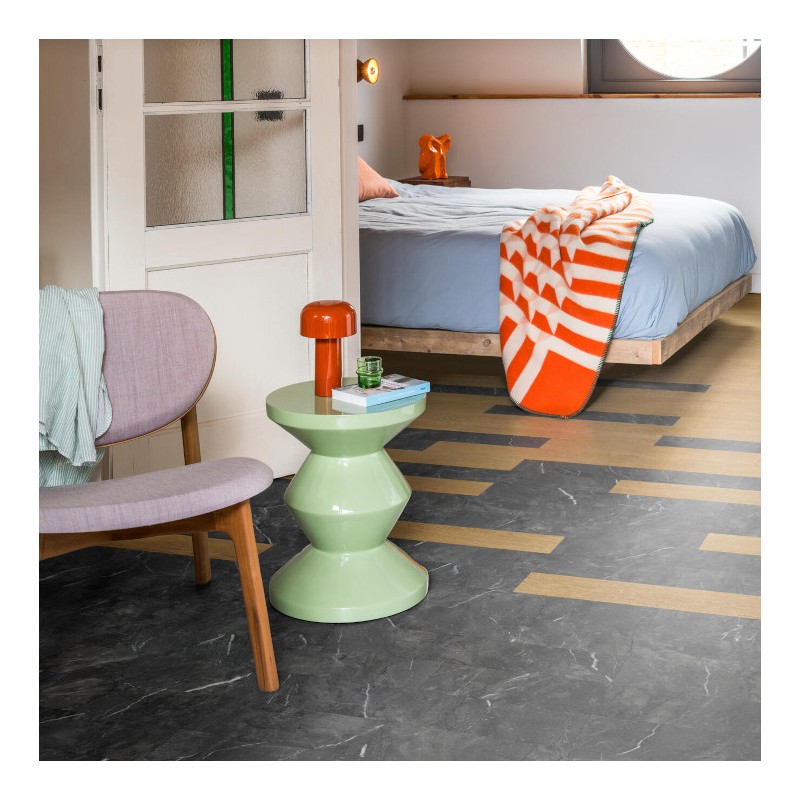 Panele winylowe BerryAlloc Spirit Soul Rigid Click 55 Tile Herringbone Zigi 60002408 6mm