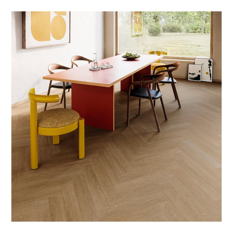 Panele winylowe BerryAlloc Spirit Soul Glue Down 55 Herringbone Dąb Aria 60002410 2.5mm