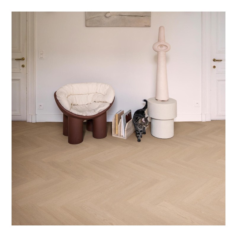 Panele winylowe BerryAlloc Spirit Soul Glue Down 55 Herringbone Dąb Luna 60002409 2.5mm
