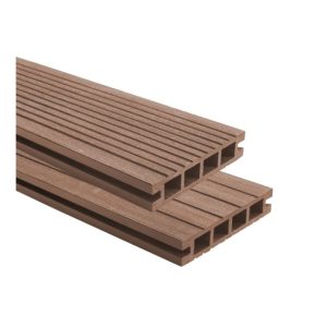 Deska balkonowa dwustronna Eco Mini B110 szczotkowana Kasztan 2m