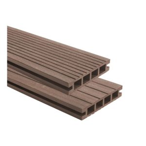Deska balkonowa dwustronna Eco Mini B110 szczotkowana Orzech 2m