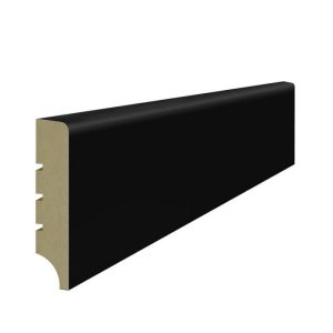 Listwa przypodłogowa Lagrus Classic R5 Plus 80mm wilgocioodporna czarna