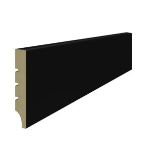 Listwa przypodłogowa Lagrus Slim 80 Plus 80mm wilgocioodporna czarna