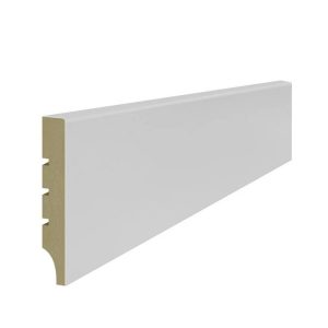 Listwa przypodłogowa Lagrus Slim 80 Plus 80mm wilgocioodporna szara