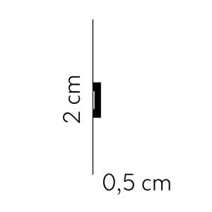 Listwy ścienne Mardom Decor MD012 20mm